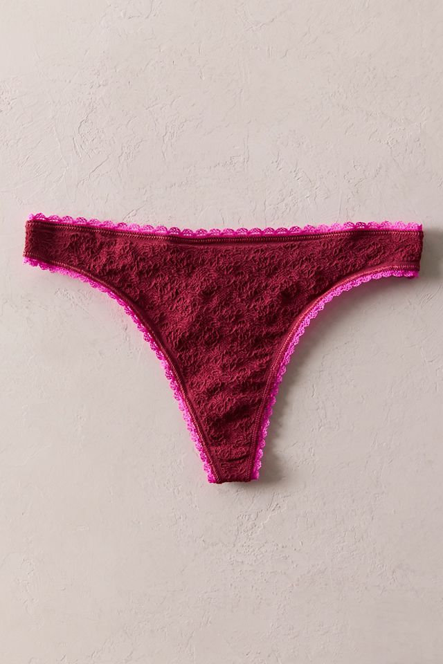Sweet Point Seamless Banded Thong #5