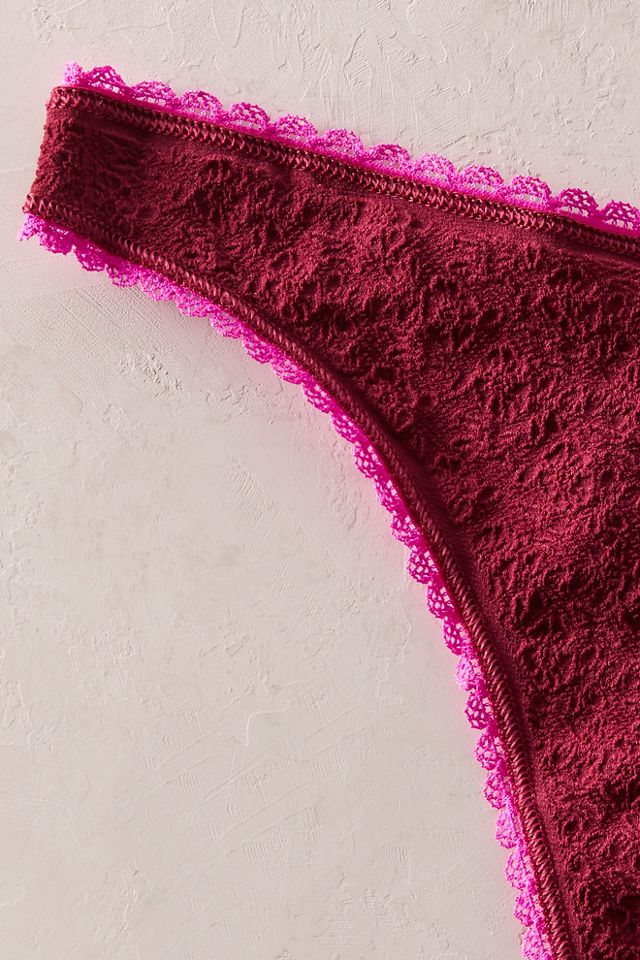 Sweet Point Seamless Banded Thong #6