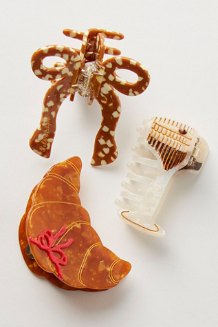 Hand Painted Autumnal Claw Clip