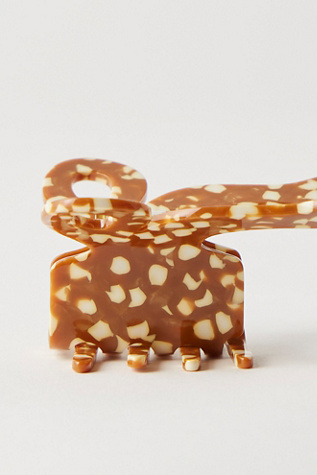 Женские аксессуары для волос Solar Eclipse Hand Painted Autumnal Claw Clip, цвет: Coquette Bow — фото 3