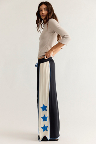 Pantalon à côtés annelés étoile homard Ciao Ciao Vacation