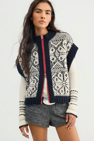 We The Free Nordic Craft Wool-Blend Vest