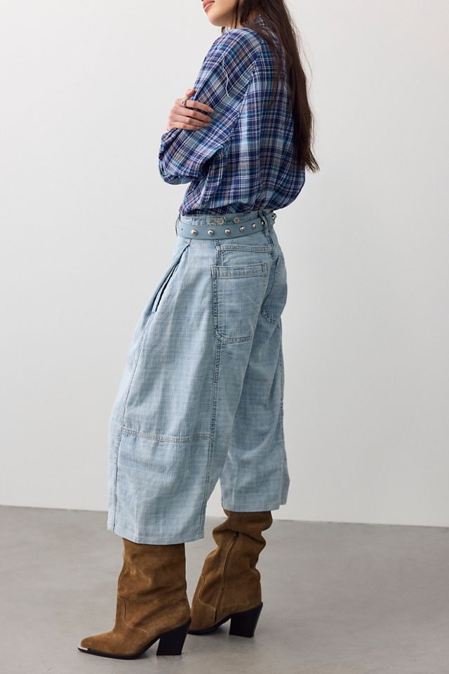 We The Free Free To Roam Cropped Wide-Leg Jeans #2