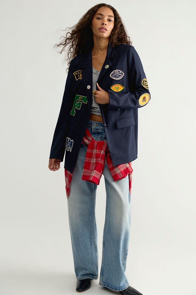 Found Patchwork Blazer #2