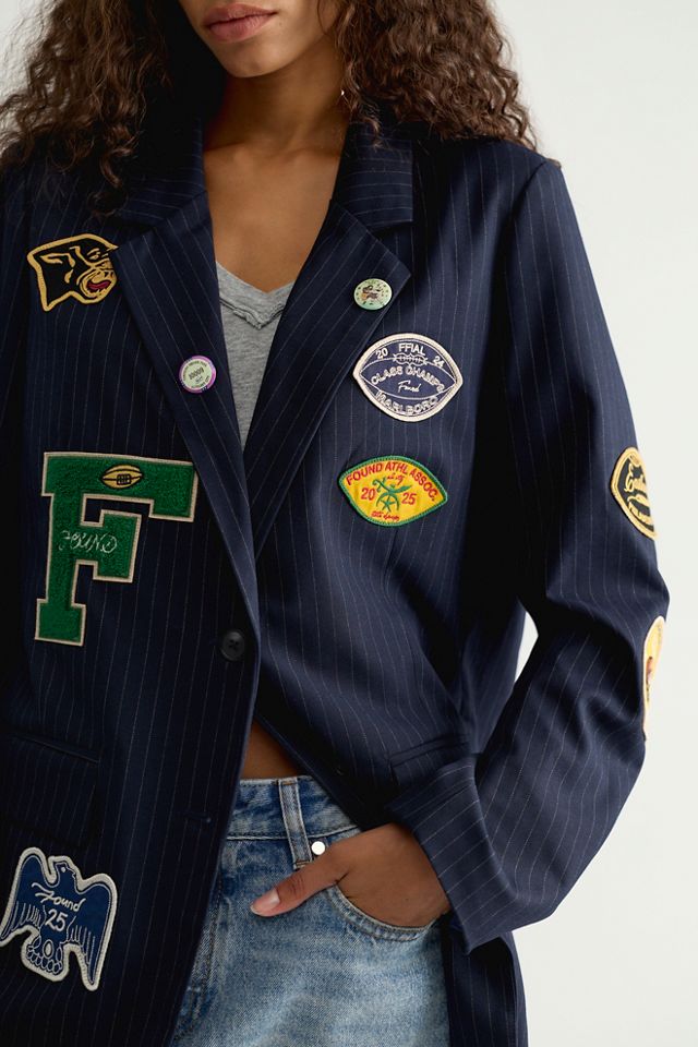 Found Patchwork Blazer #3