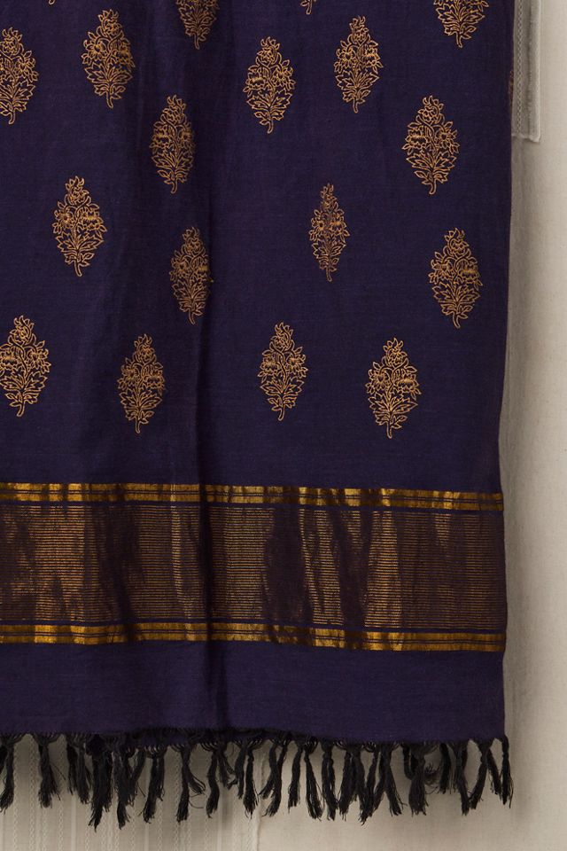 FP MART: Vintage: The Originals 1990s Block Print Sari-Inspired Skirt #2