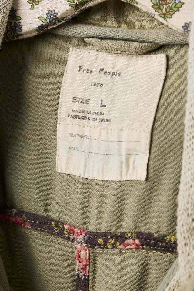 FP MART: Vintage: The Originals Mixed Fabric Sweatshirt Jacket #3