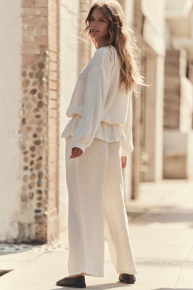 Neva Waffle Pant Set #1