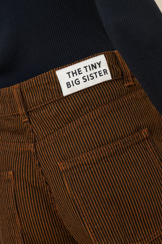 The Tiny Big Sister Berta Striped Straight-Leg Jeans #2