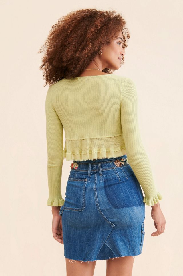 Re_Nuuly x The Series Reconstructed Mini Skirt #1