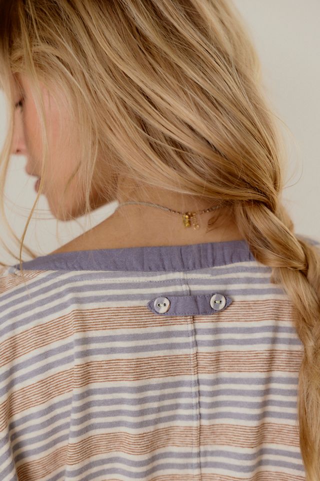 Knit Happens Stripe Henley #2