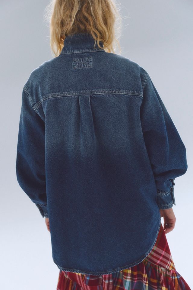 We The Free Saturday Sunday Denim Button Down #1