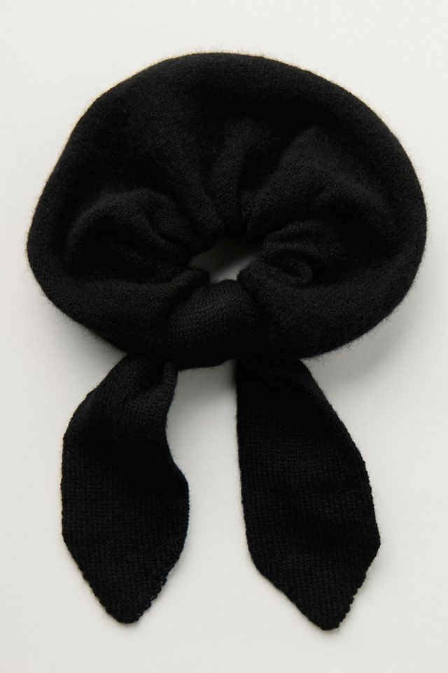 Cashmere Knot Scrunchie #1