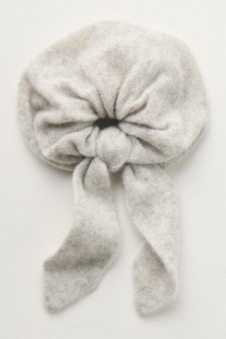 Cashmere Knot Scrunchie