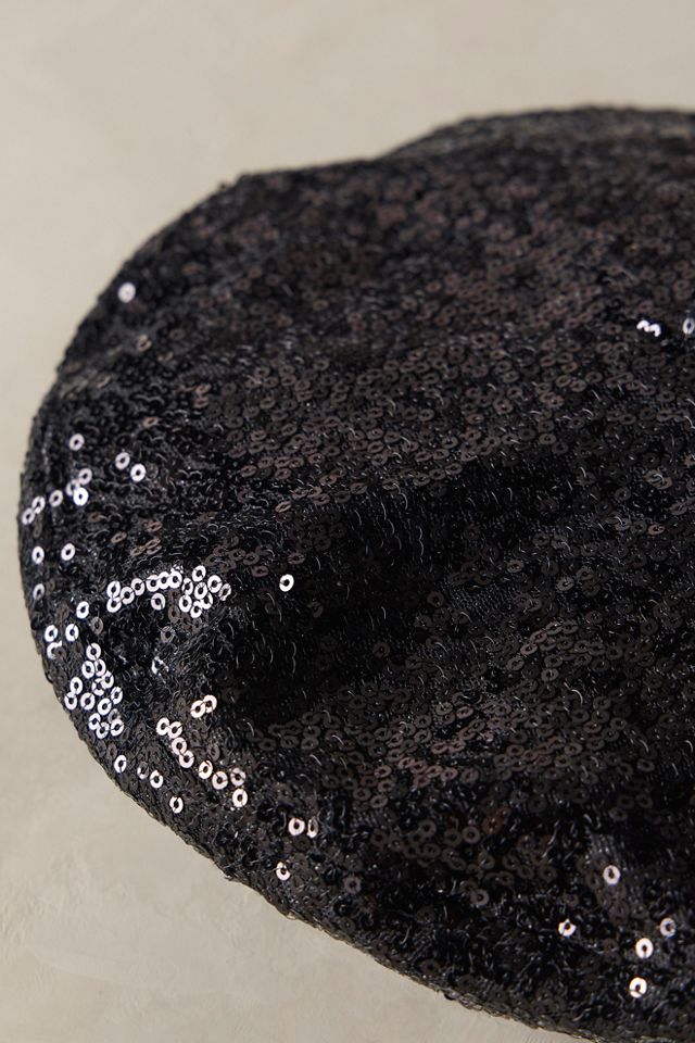 Caught In Sequins Beret #1