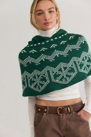 Cupid Fair Isle Capelet by Free People