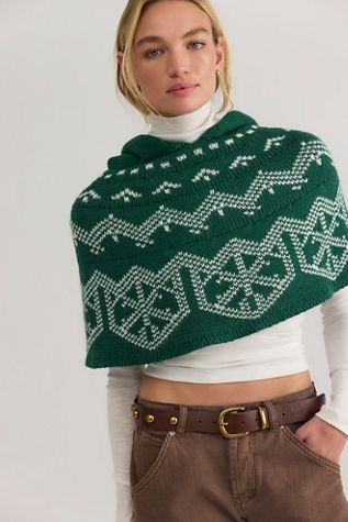 Cupid Fair Isle Capelet
