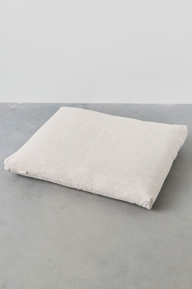 b, mat Linen Zabuton Cushion #1