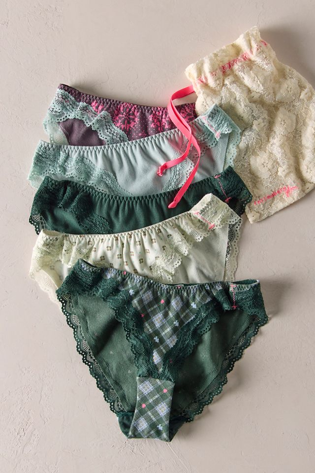 Oh My Darling Cotton Bikini Undies 5-Pack #7