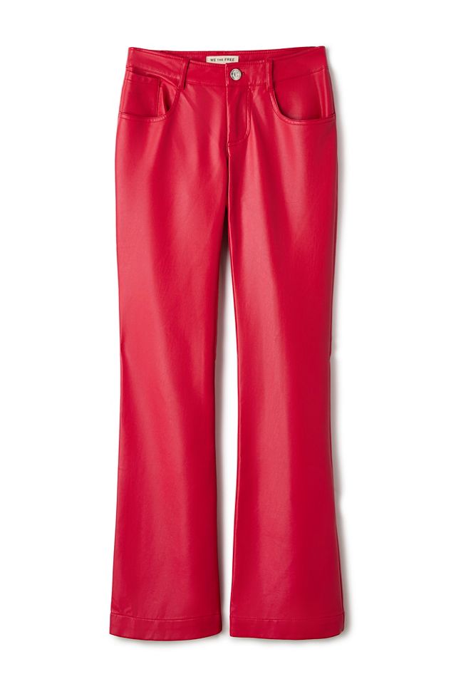 Avery Vegan Leather Pants #3