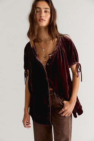 Farley Velvet Tunic