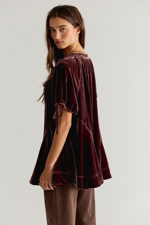 Farley Velvet Tunic #1