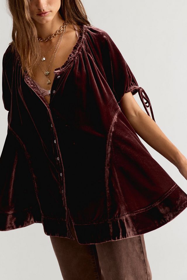 Farley Velvet Tunic #3