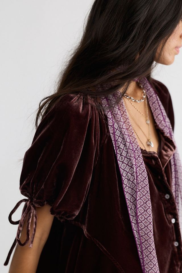 Farley Velvet Tunic #1
