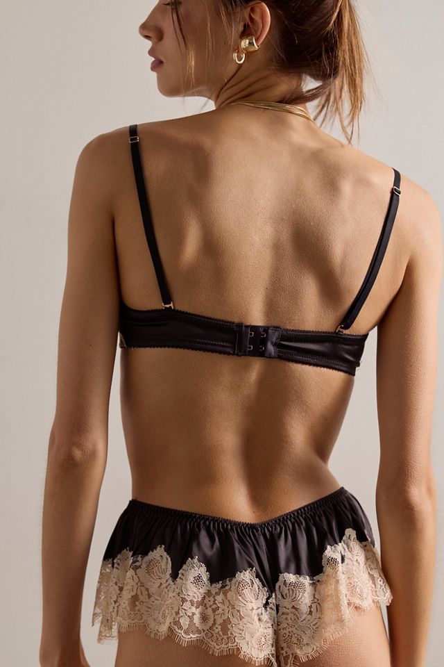 Petals and Parchment Balconette Underwire Bra #1