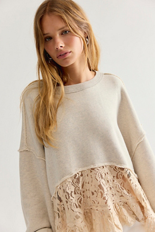 Pretty Boy Lace Sweatshirt