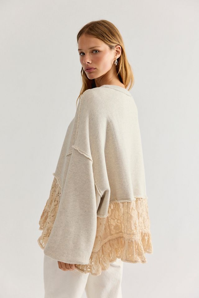 Pretty Boy Lace Sweatshirt #1