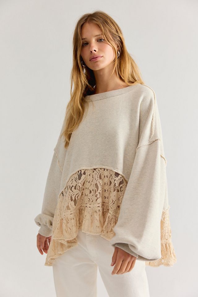 Pretty Boy Lace Sweatshirt #3