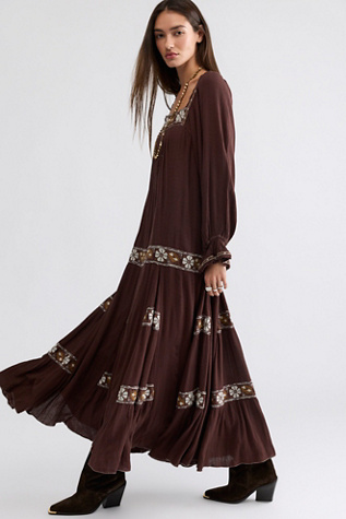 Azalea Embroidered Maxi Dress