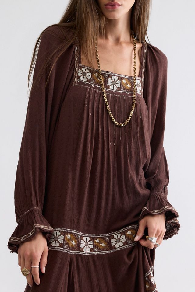 Azalea Embroidered Maxi Dress #2