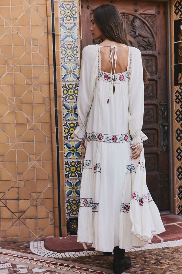 Azalea Embroidered Maxi Dress #1