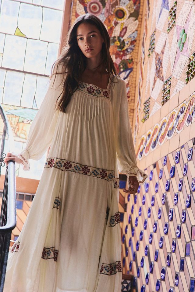 Azalea Embroidered Maxi Dress #3