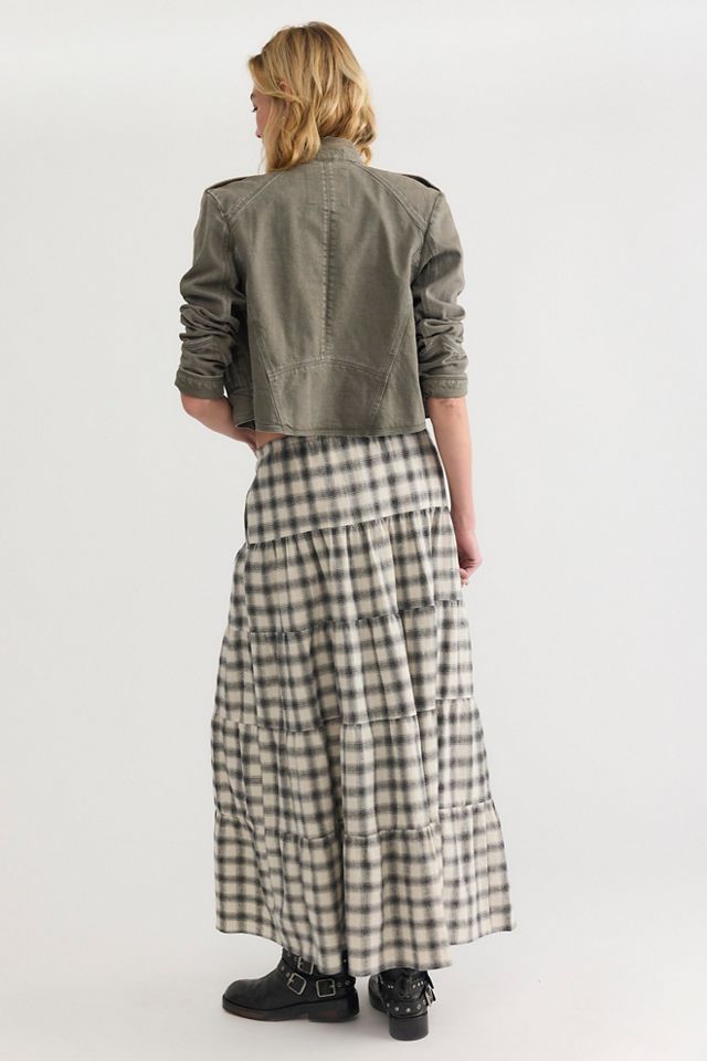 Ciao Ciao Vacation Sonder Check Tier Skirt #1