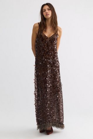 Anna Sui Slip Maxi Dress