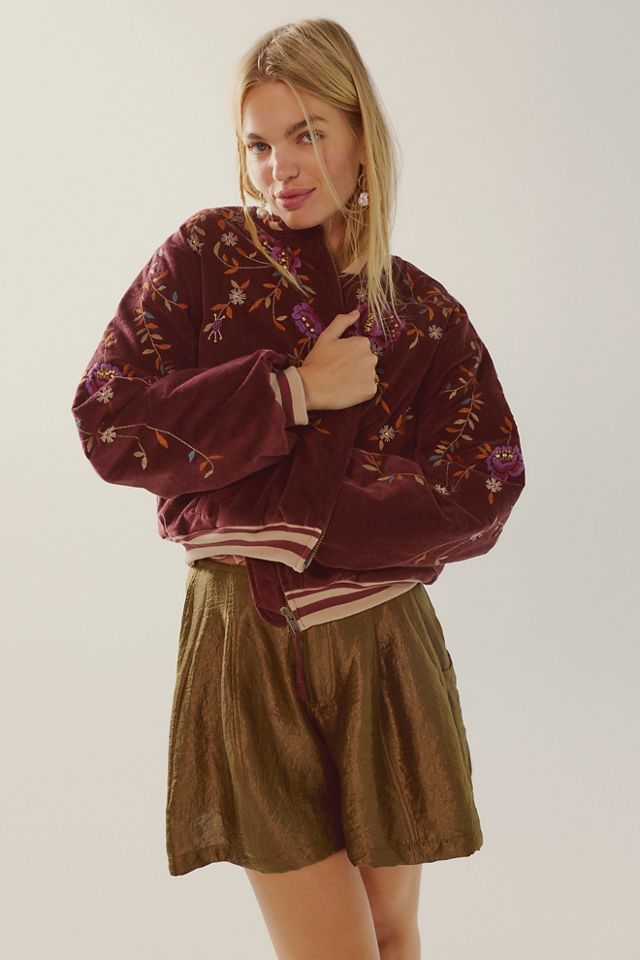 Veste Bomber Brodée Leona #3
