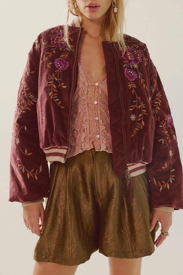 Veste Bomber Brodée Leona #1