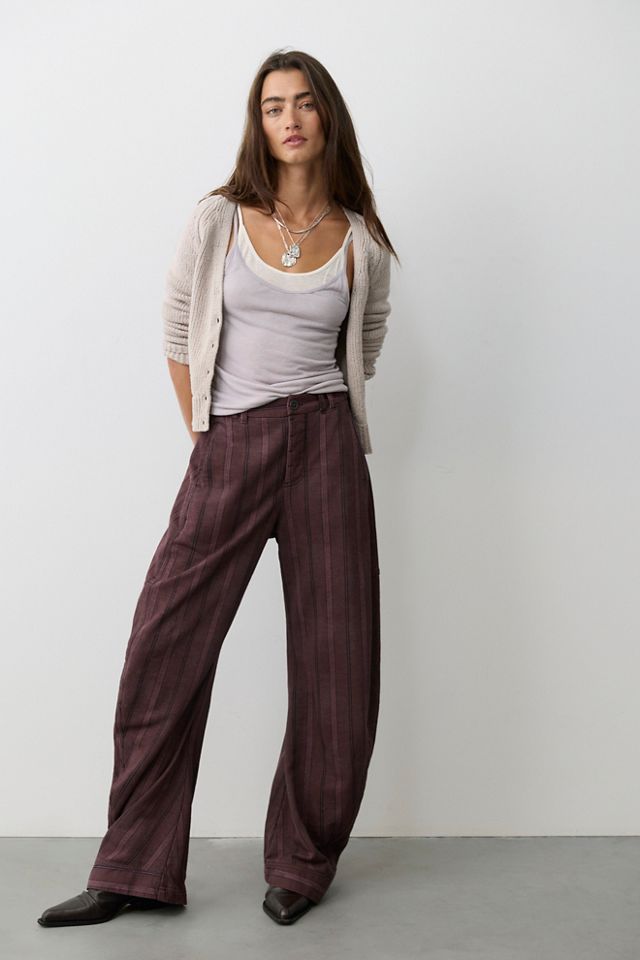 Spotlight Sweatpant Stripe Barrel Trousers #2
