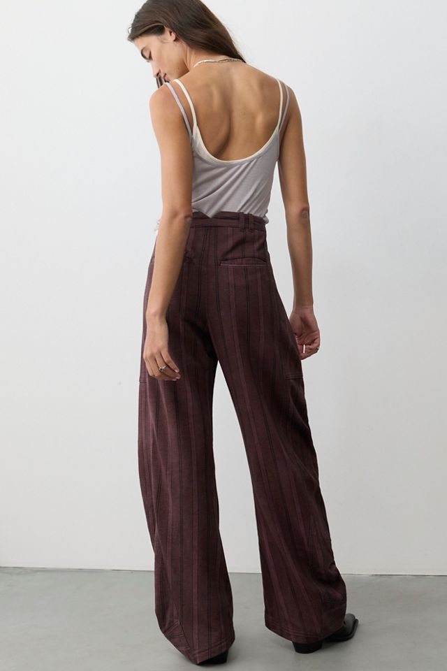Spotlight Sweatpant Stripe Barrel Trousers #1