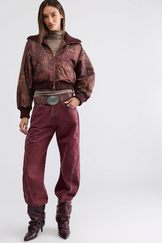 Veste Bomber Imprimée Lea à Manches Dolman #3