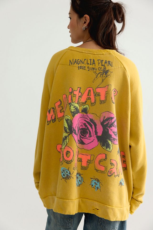 Magnolia Pearl Neon Bluebonnet Richi Sweatshirt #1