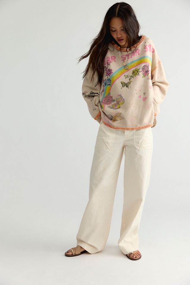 Magnolia Pearl Star Wild And Free Sweatshirt #2