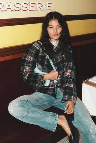 Lotty Soko Plaid Band Jacket