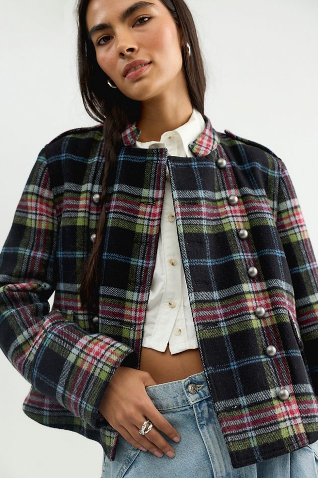 Lotty Soko Plaid Band Jacket #4