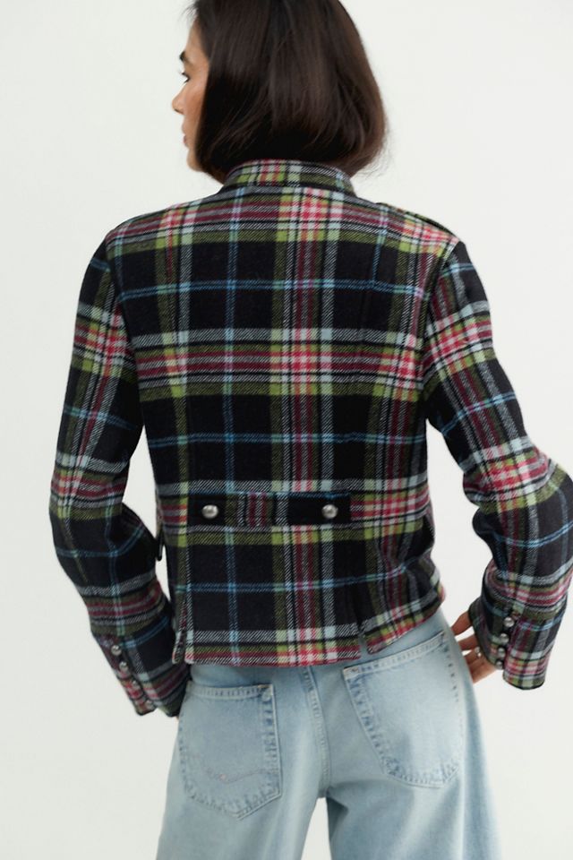 Lotty Soko Plaid Band Jacket #3
