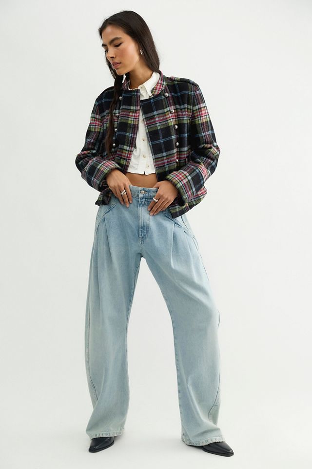 Lotty Soko Plaid Band Jacket #6