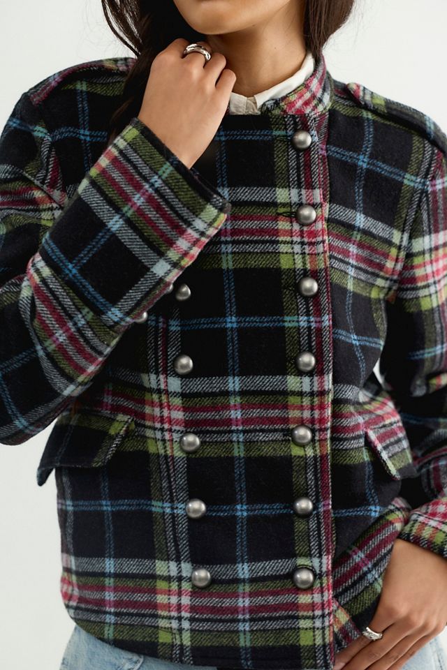 Lotty Soko Plaid Band Jacket #5